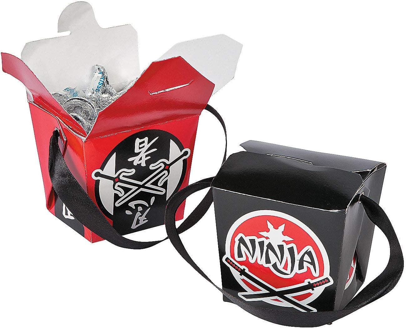 Ninja Party Take Out Boxes - 12 pc