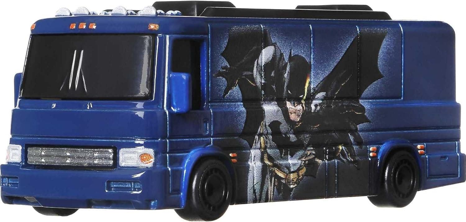 Hot Wheels Pop Culture Tour Bus, 1:64 Scale Vehicle for Kids Aged 3 Years Old & Up & Collectors of Classic Toy Cars, Featuring New Castings & Themes