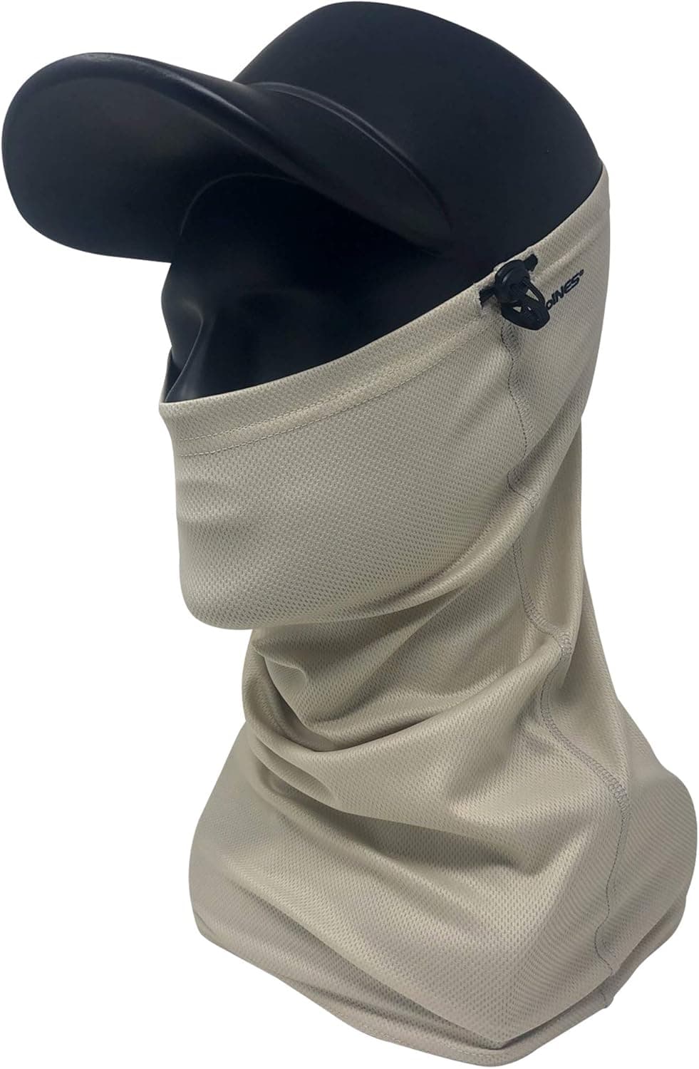 CoolNES - Neck Gaiter with Drawstring, Reusable Breathable Face Mask Cloth Washable Bandana Sun Shield UV UPF 50+