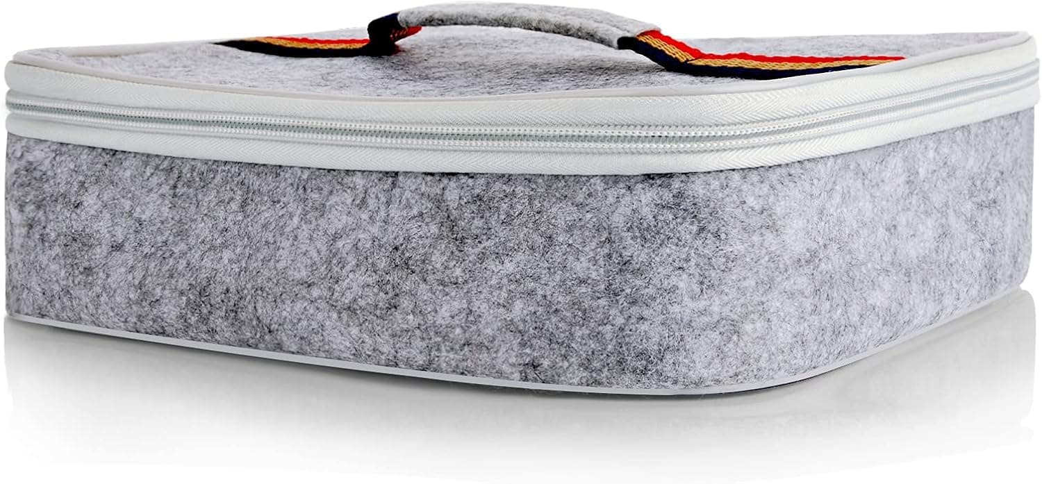 Genteen Lunch Bag, Insulated Lunch Bag for Men Women Kids Reusable Lunchbox with Aluminium Foil and Handle - Portable Thermal Soft Bag Cooler Bags Small lunch box
