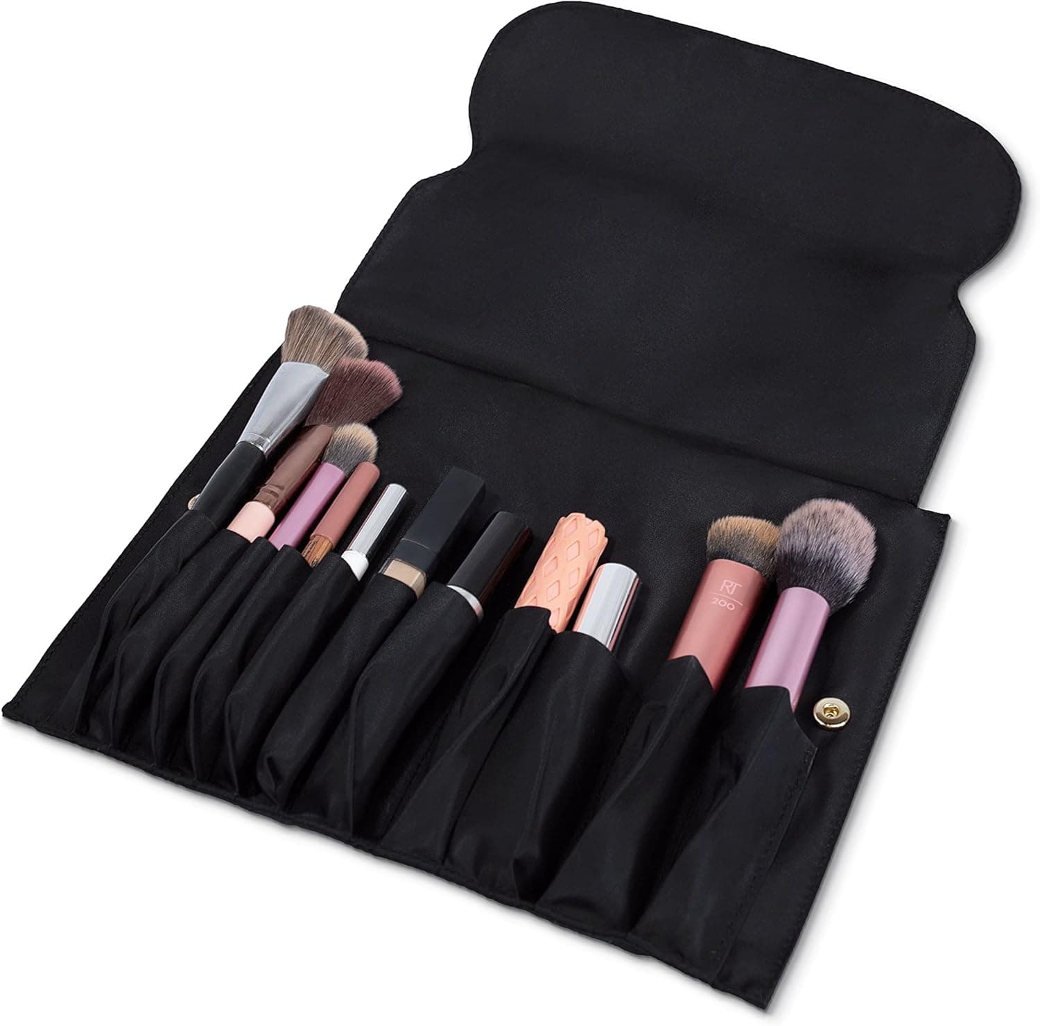 KUSSHI Washable Travel Snap in a Brush Organizer (makeup not included)