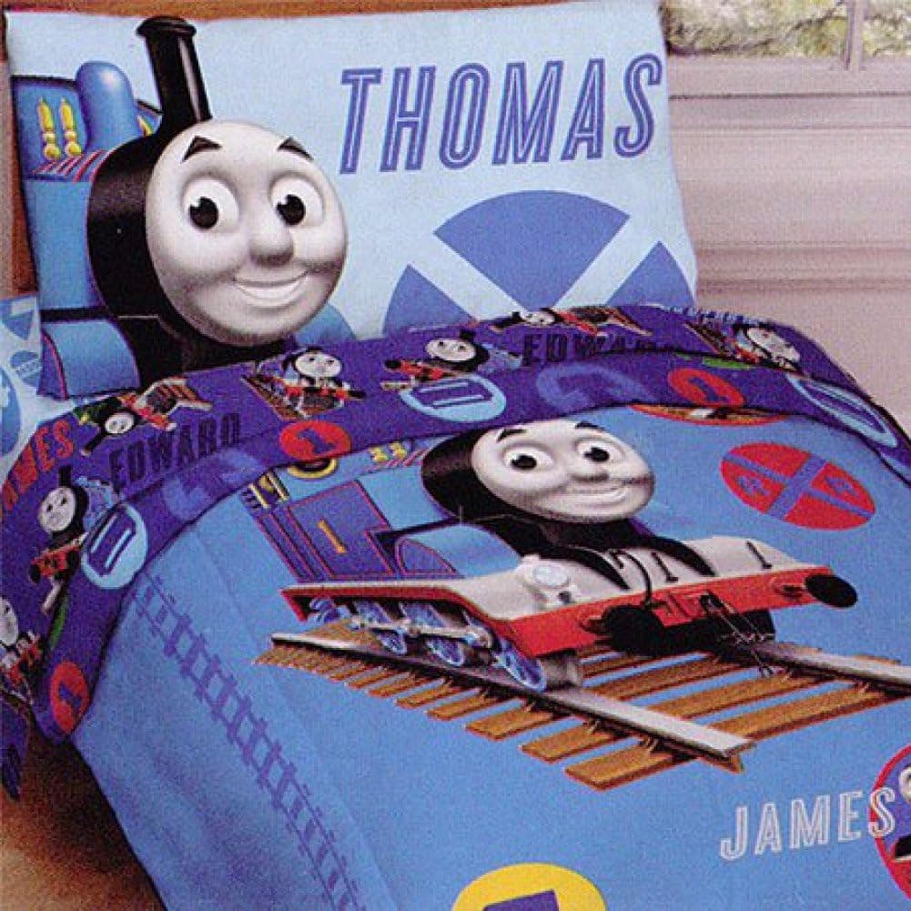Thomas Train Railroad Crossing Toddler Bedding Set