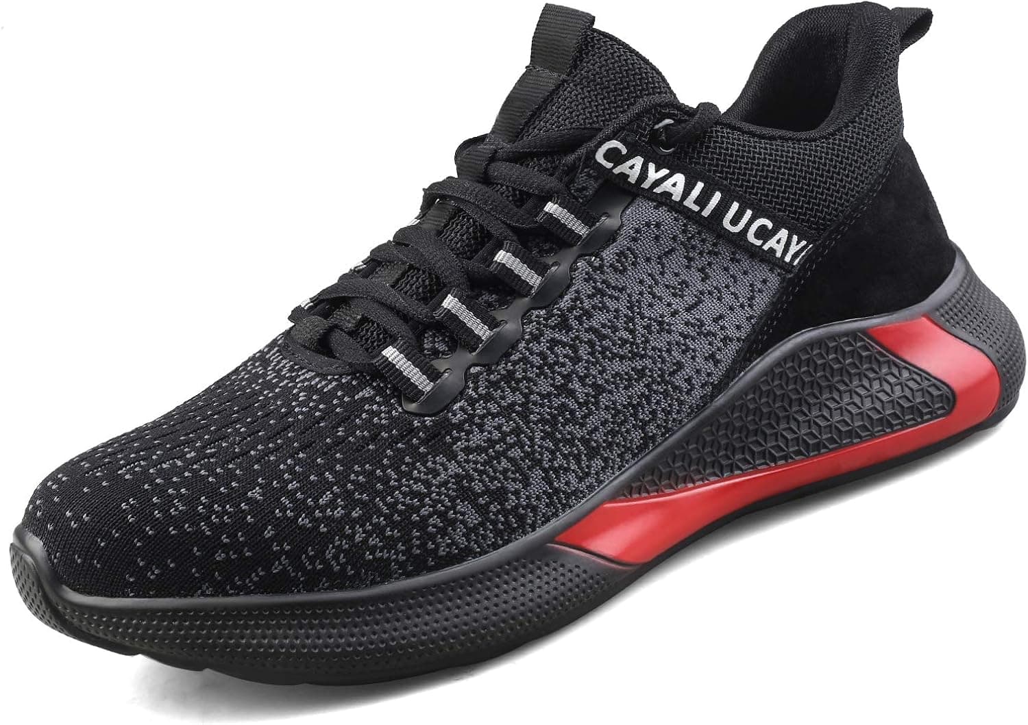 UCAYALI Steel Toe Shoes Men Women Lightweight, Indestructible Work Safety Shoes Puncture Proof Sneakers, Industrial & Construction Outdoor Non Slip Breathable Comfortable Footwear
