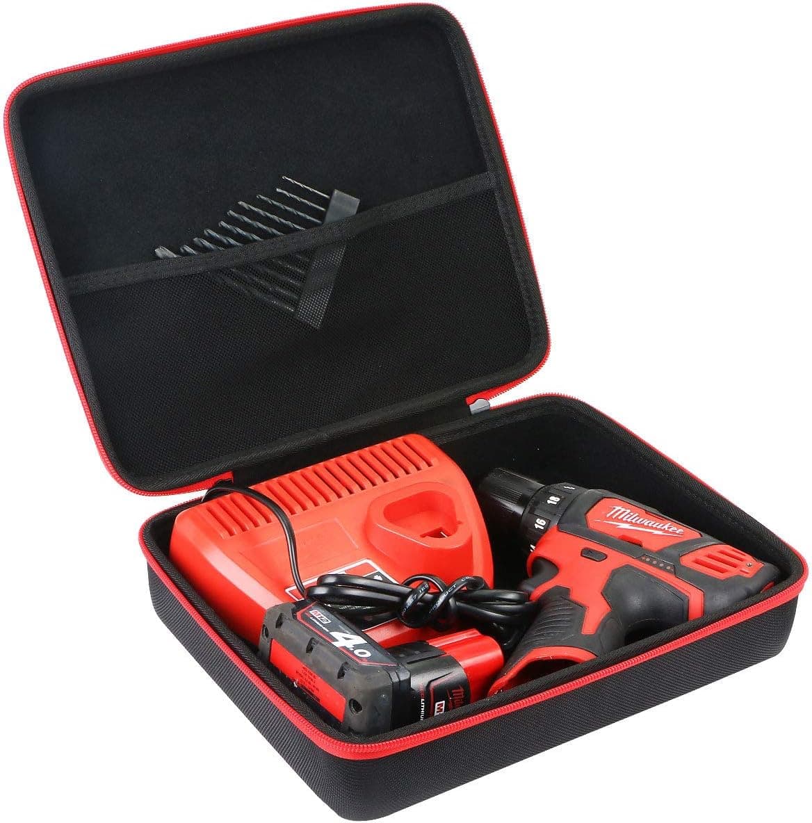 Aenllosi Hard Carrying Case Replacement for Milwaukee Electric Tools MLW2504-20/2407-20 M12 Hammer Drill