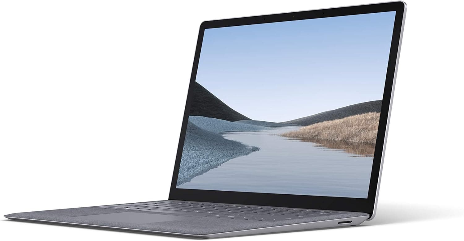 Microsoft Surface Laptop 3 – 13.5" Touch-Screen – Intel Core i7 - 16GB Memory - 256GB Solid State Drive – Platinum with Alcantara