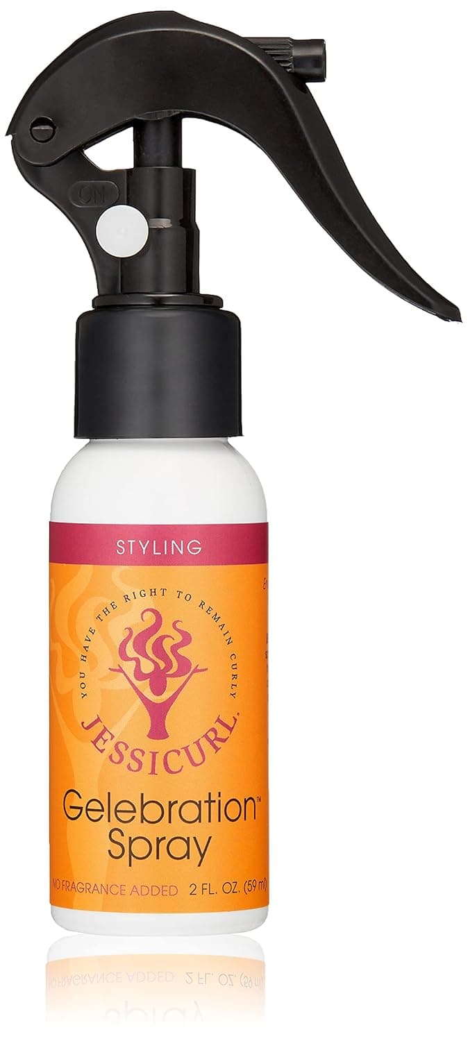 Jessicurl, Gelebration Spray Curl Enhancer for Fine Hair with Flaxseed Extract, Curl Styler for Wavy Hair, Curly Hair Products