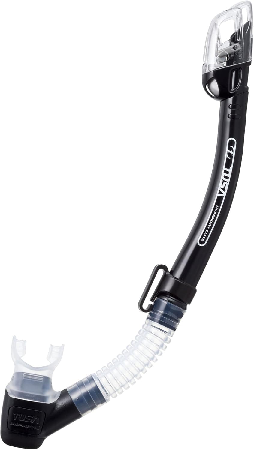 Tusa SP-240 Imprex II Hyperdry Elite Snorkel Black