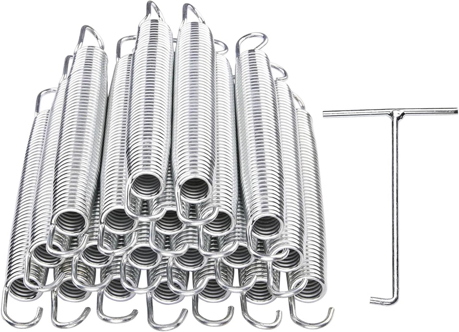 AW 5.5-8.25inch Trampoline Springs Heavy Duty Galvanized Steel Replacement Springs Trampoline Accessories Trampoline Parts Various Size (Pack of 20,60,80)
