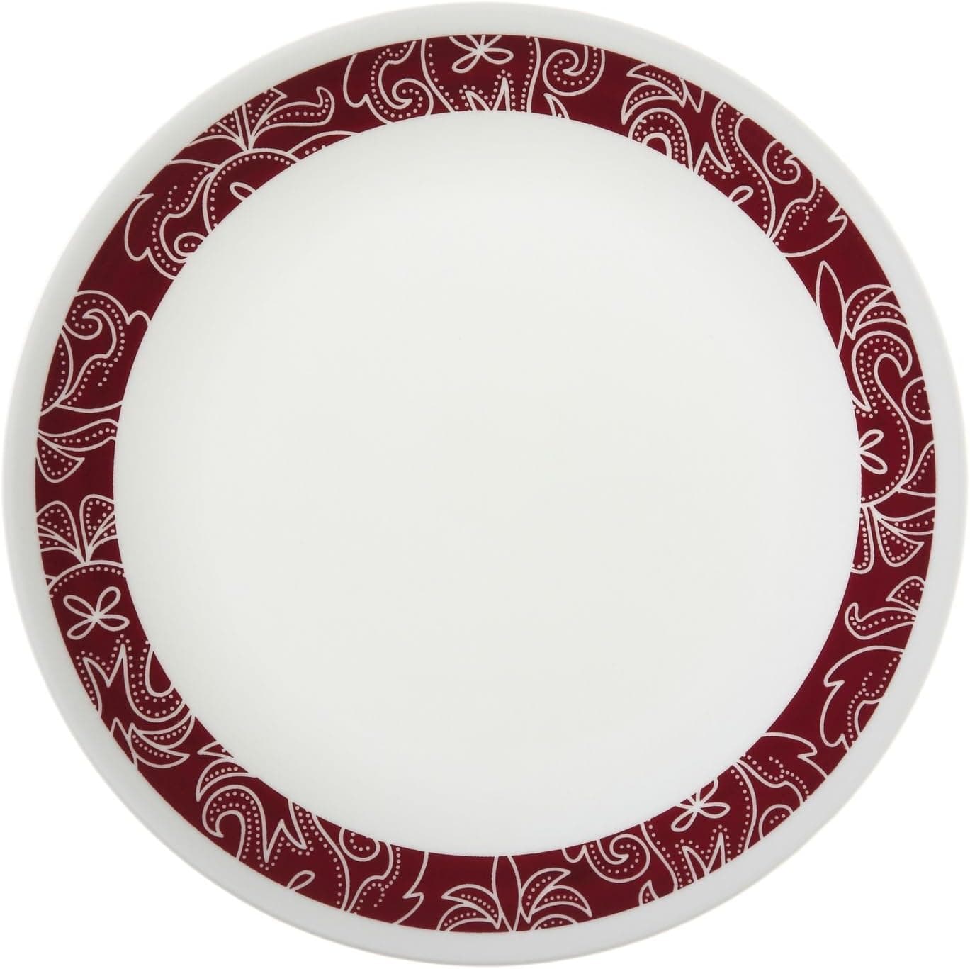 Corelle Livingware Bandhani 8-1/2” Luncheon Plate (Set of 8)
