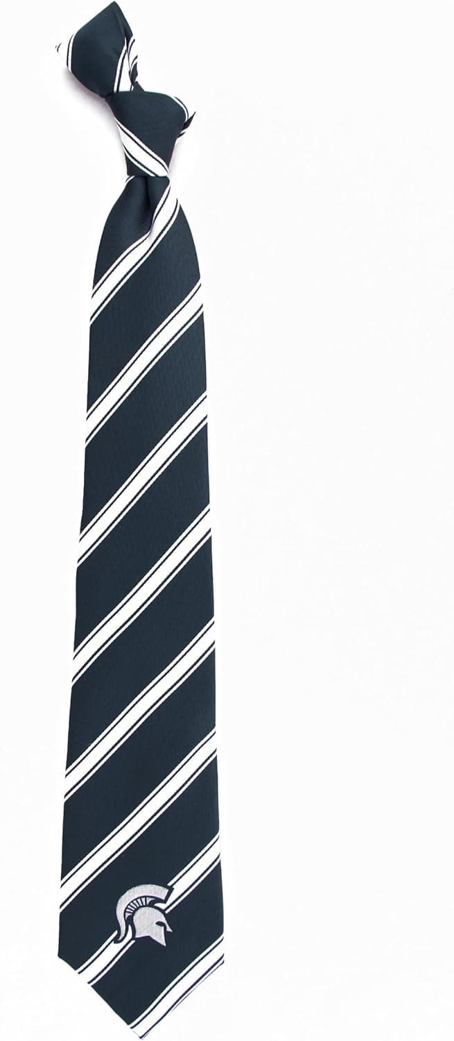 Michigan State Spartans Woven Poly Tie