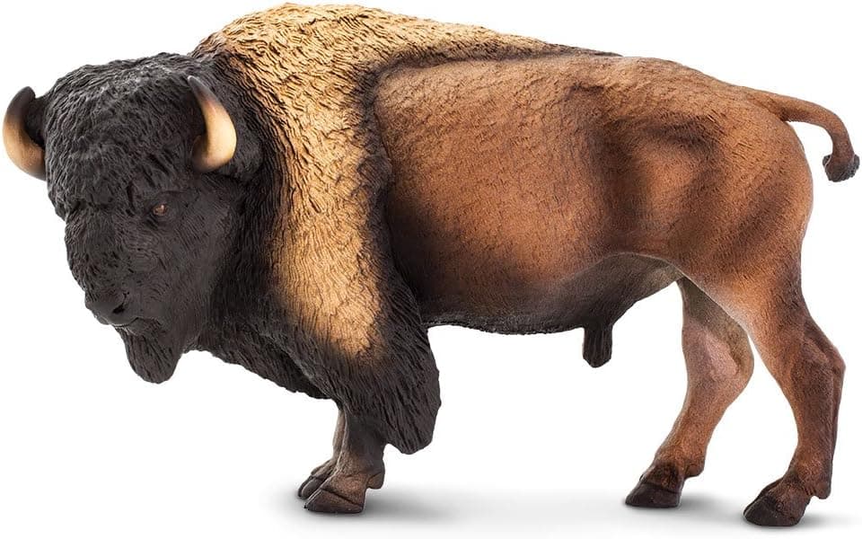 Safari 100138 Wildlife Wonders Bison Miniature