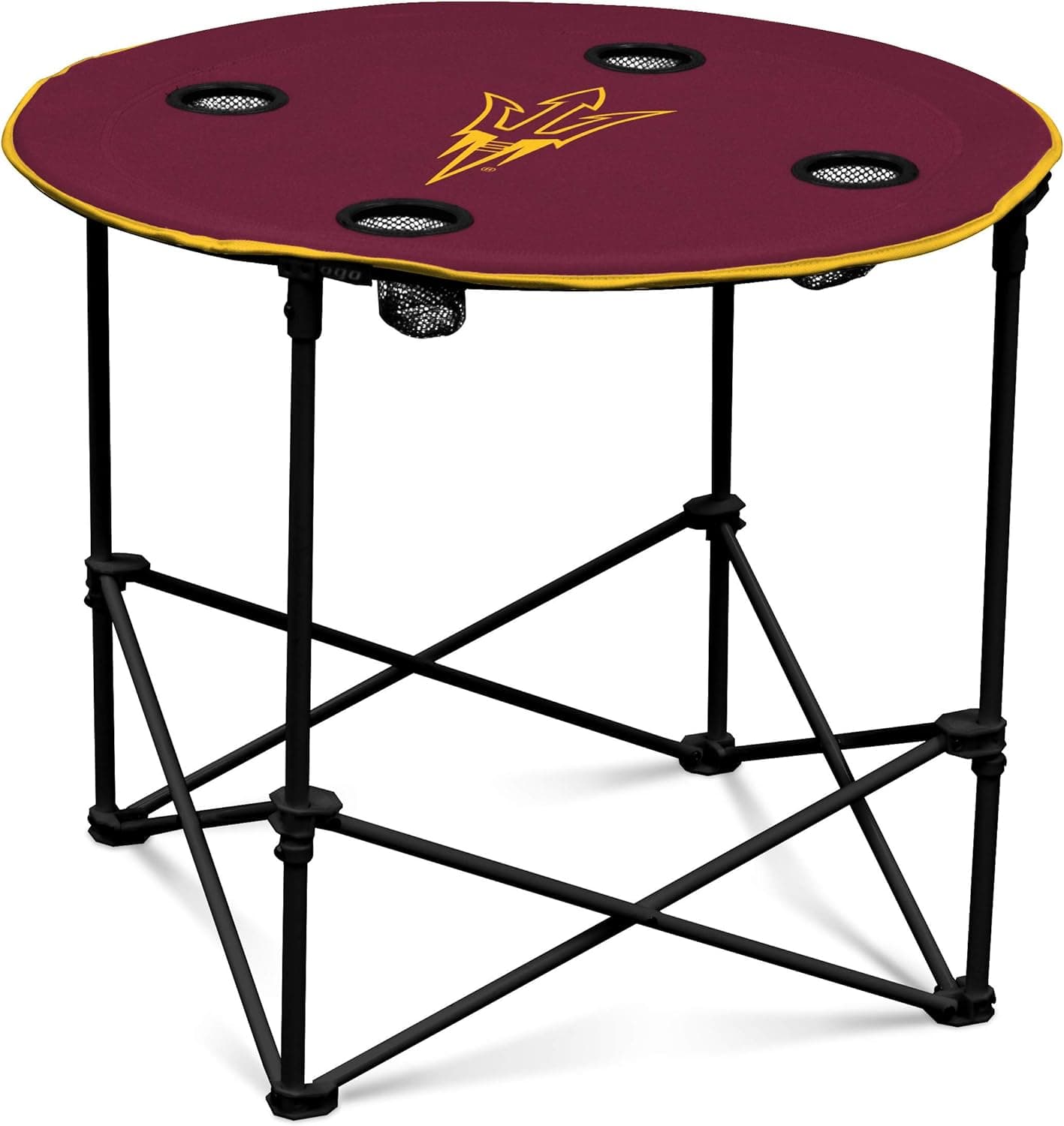 Logo Brands Officially Licensed NCAA Unisex Round Table, One Size, Team Color