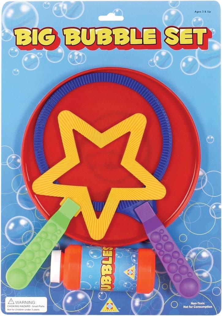 Toysmith Big Bubble Wand Set