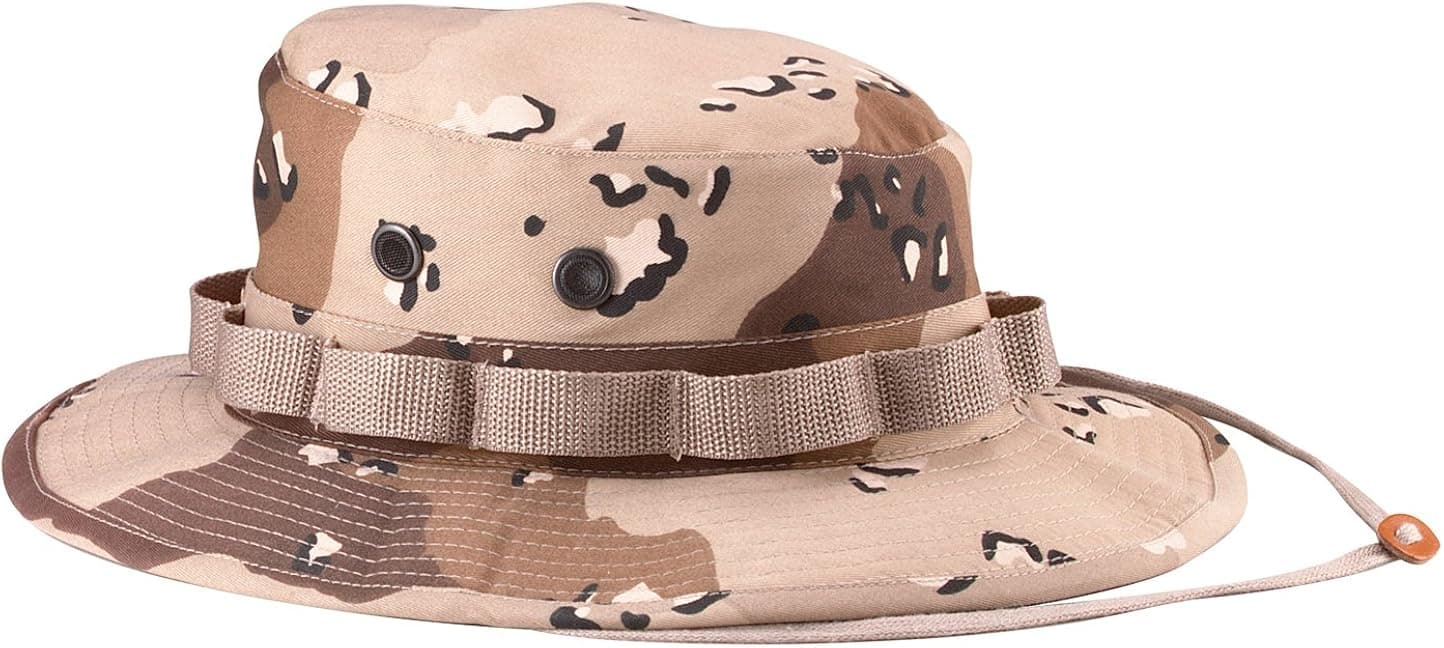 Rothco Camo Boonie Hat Bucket Hat Military Hat