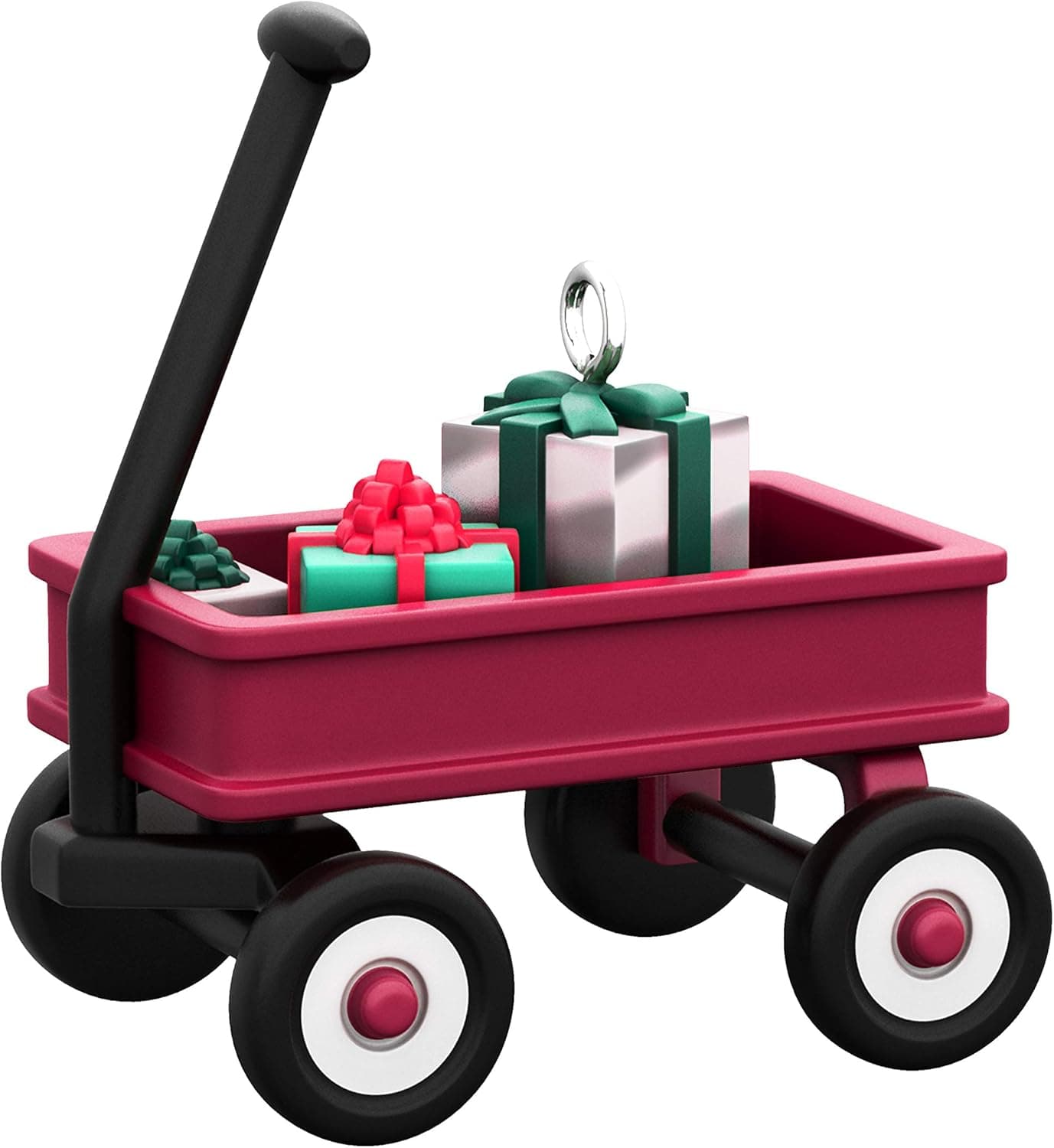 Hallmark Keepsake Christmas Ornament 2020, Mini Wee Red Wagon, 1" (0899QXM8221)