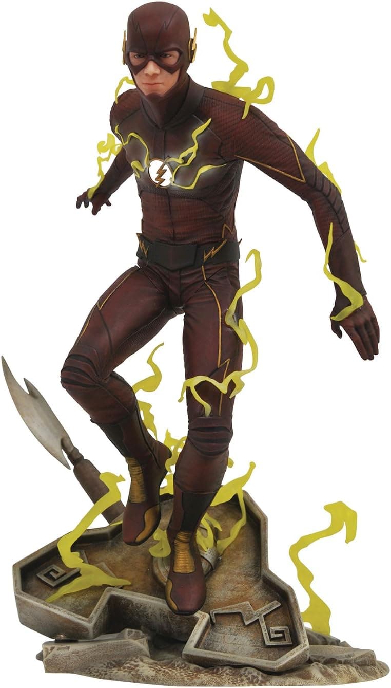 DIAMOND SELECT TOYS DC Gallery Dctv The Flash CW PVC Diorama, Red