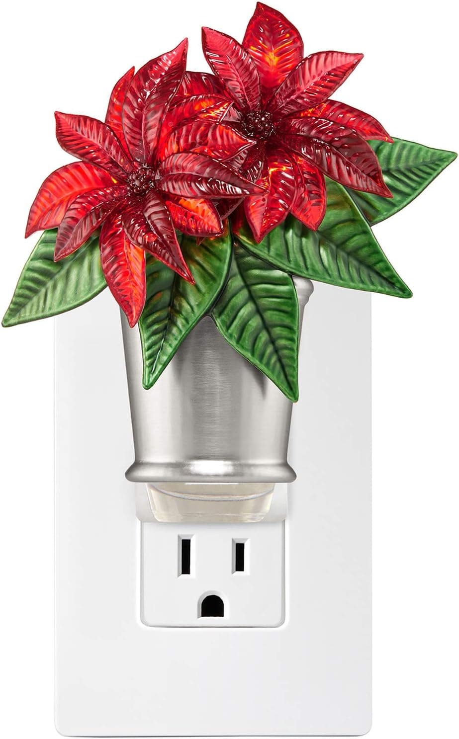 Bath and Body Works Potted Poinsettia Wallflowers Fragrance Plug.