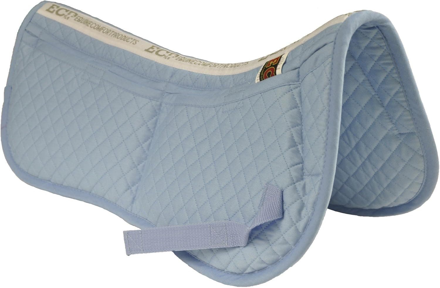ECP Equine Comfort Products Correction Half Saddle Pad with Adjustable Memory Foam