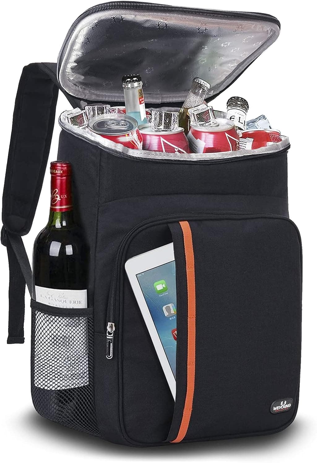 Cooler Backpack 25/30 Cans,Lunch Backpack,Leakproof Soft Cooler Bag to Beach Camping Hiking Picnic Work Lunch Travel for Men Women