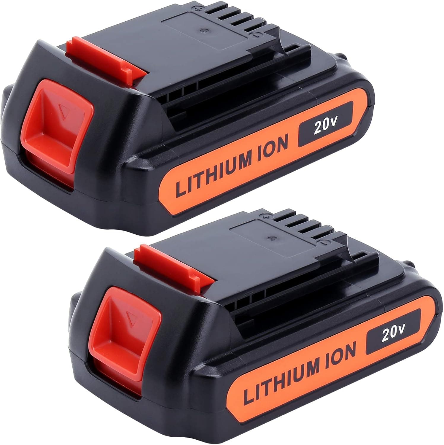Elefly 2 Pack 20V 3.0Ah LBXR20 Battery Replacement for Black and Decker 20V Lithium Battery LBXR20 LBX20 LB20 LBXR20-OPE LBX4020 LB2X4020 LBXR2020-OPE