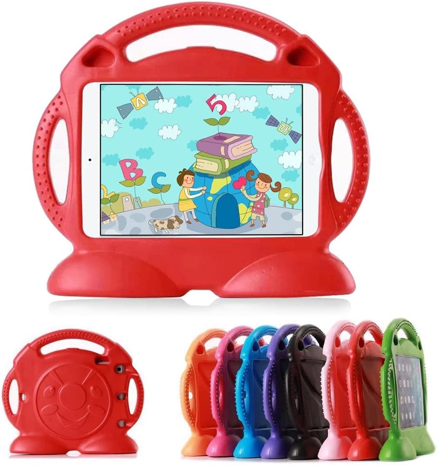 Lioeo iPad 1 2 3 4 Case for Kids Shockproof Full Protective Eva Foam Handle Stand Case Cover for Apple iPad 2nd Generation, iPad 3rd Generation, iPad 4th Generation