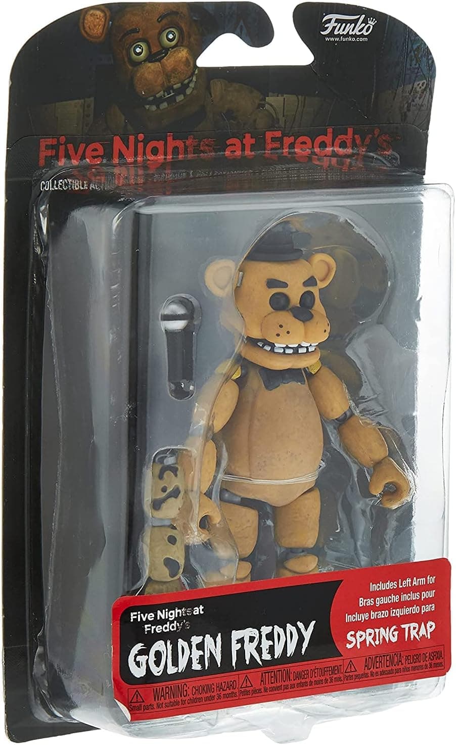 Funko POP Five Nights at Freddy's Articulated Golden Freddy Action Figure, Multicolor, 5.5 inches