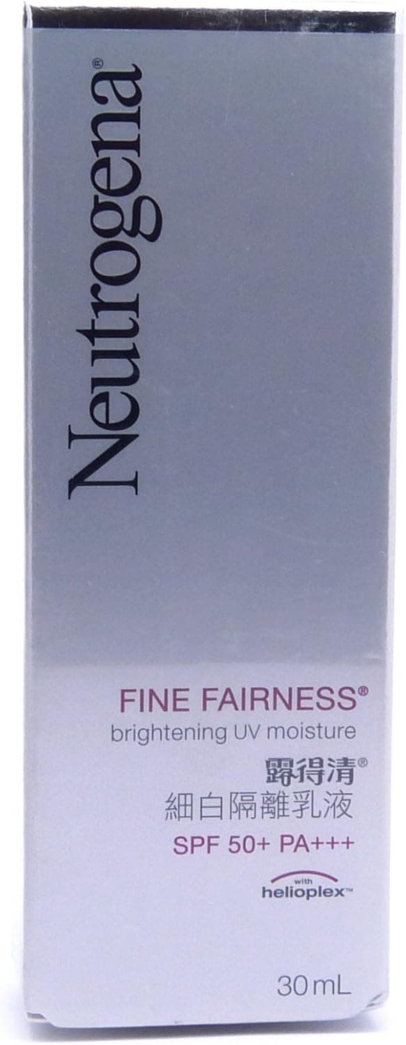Neutrogena Fine Fairness Brightening UV Moisturizer Sunscreen SPF 50+ PA+++ 30ml