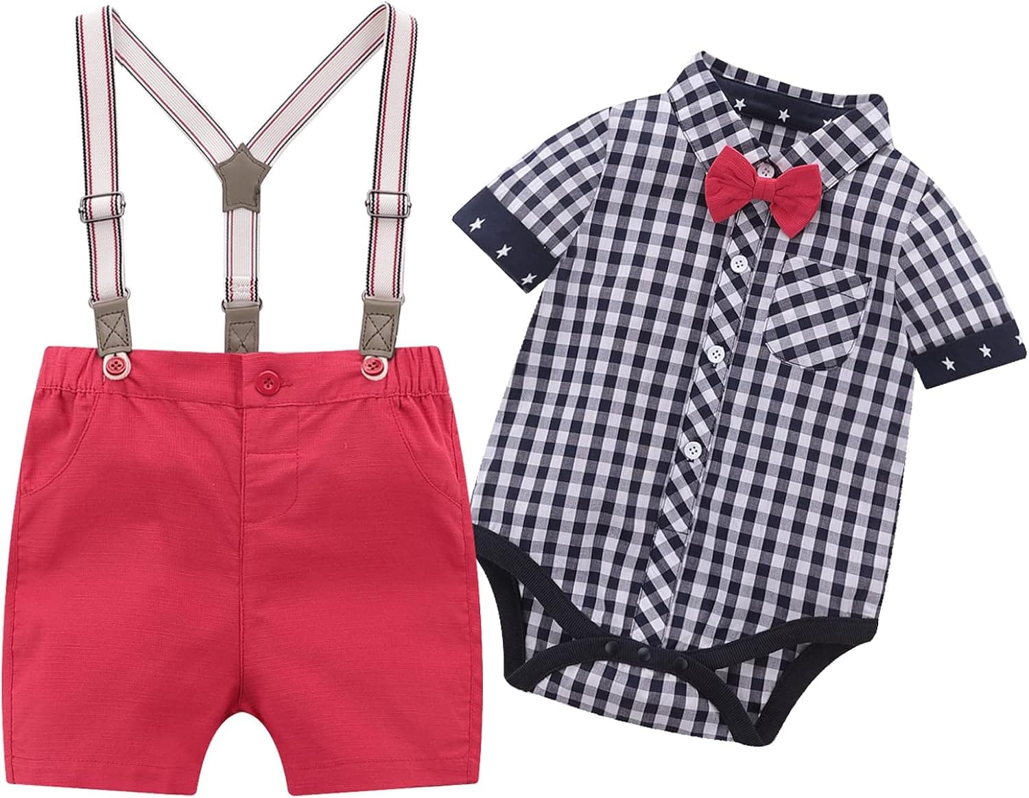 Boarnseorl Baby Boys Gentleman Outfits Suits