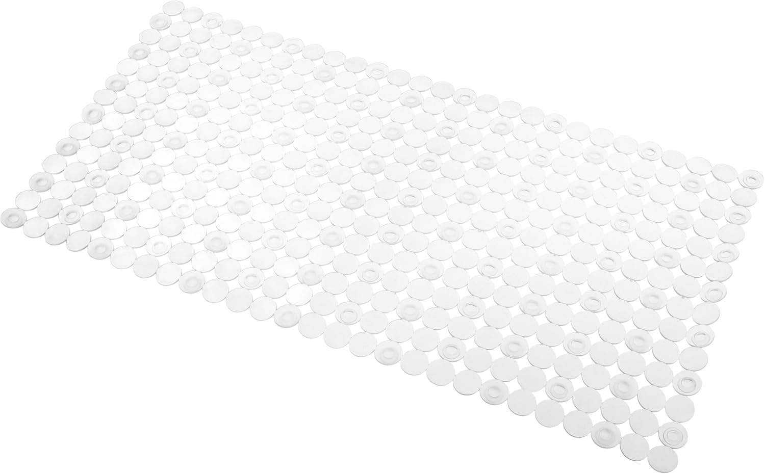 iDesign Orbz Non-Slip Suction Bath Mat for Shower, Bathtub - Clear