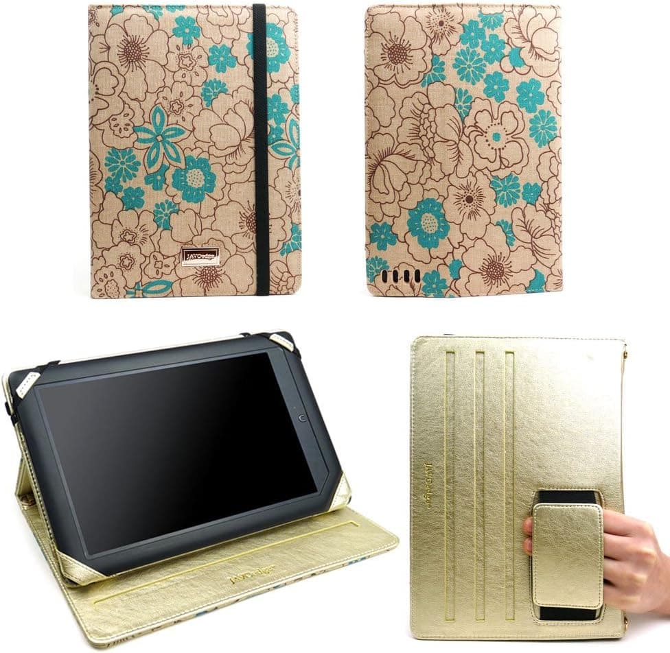 Barnes & Noble Nook HD+ 9" Poppy Folio Case (Sky Blue)