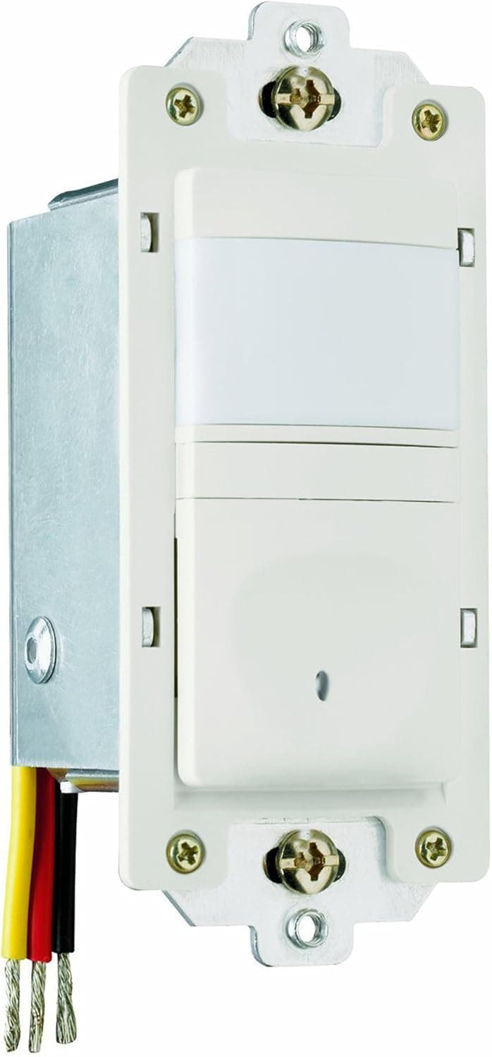 RW3U600-W PASS & SEYMOUR WALL SENSOR SWITCH 120V 600W SINGLE POLE / 3 WAY