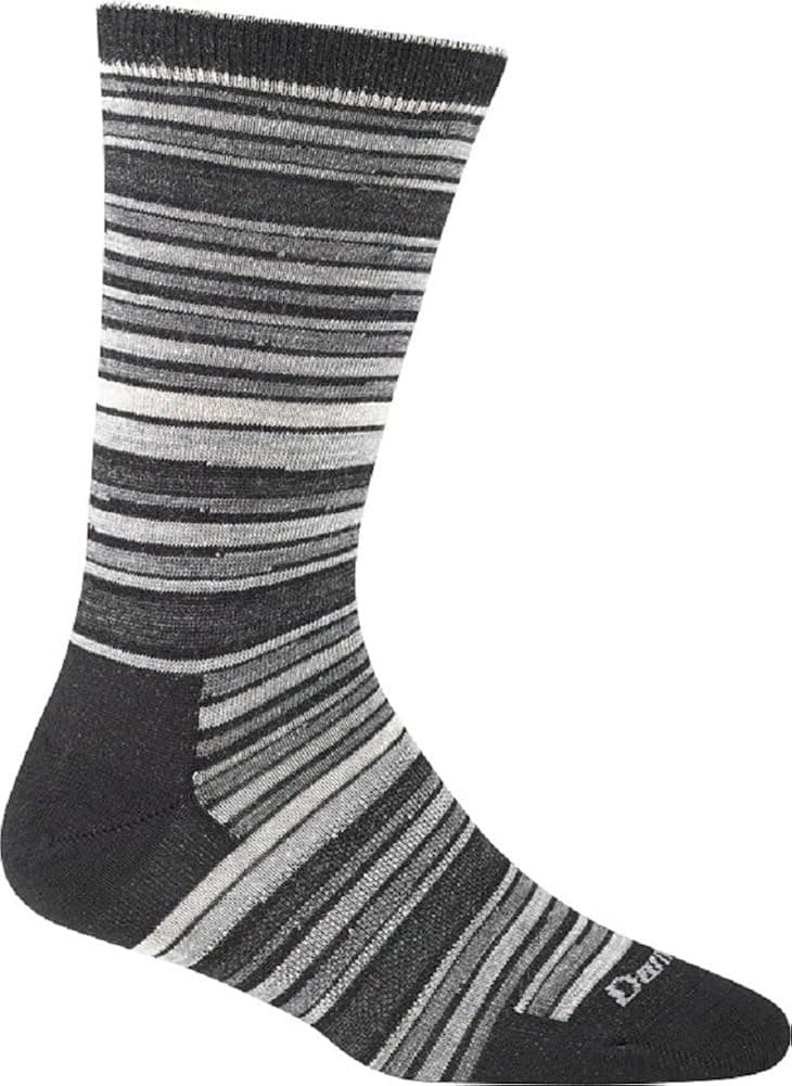 Darn Tough Vermont Women's Merino Wool Stripes Crew Light Cushion Hiking Socks
