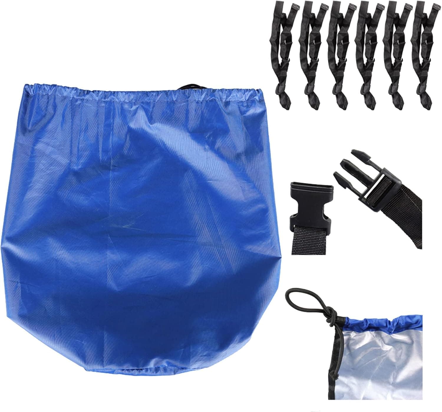 SEBLAFF Boat Cover Heavy Duty Trailerable Marine Grade Polyester Replacement for Jon Boat Cover 12FT Length Beam Width to 56 Inch