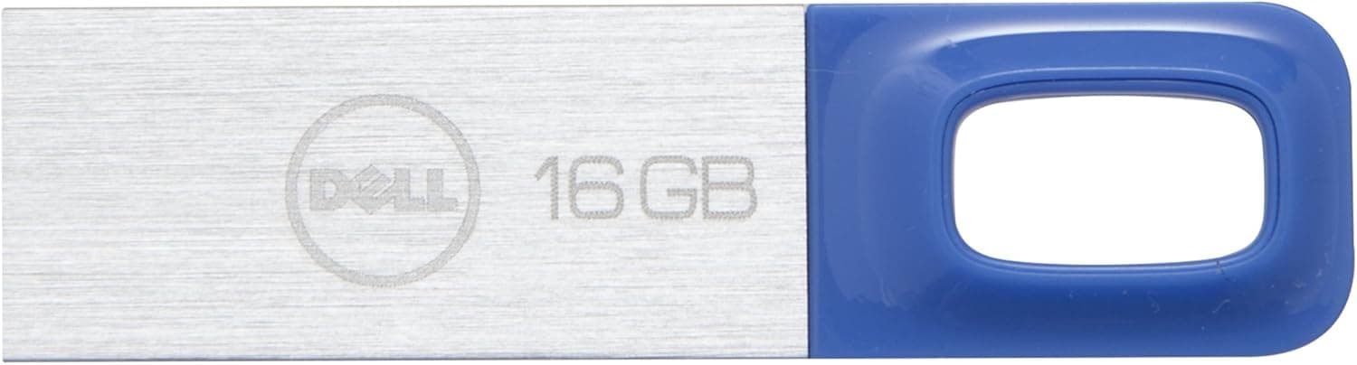 Dell 16 GB USB 2.0 Flash Drive, Blue (A8207439)
