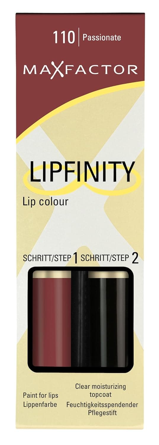Max Factor Lipfinity Two Step Lip Colour -110 Passionate