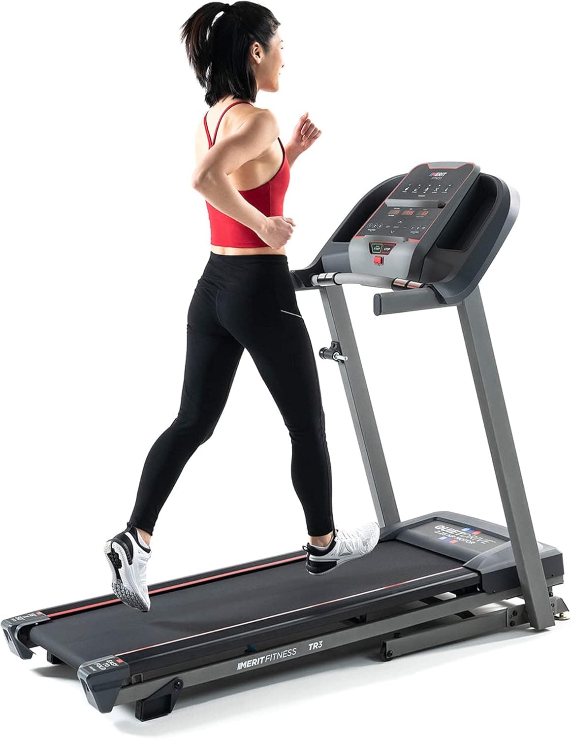 Merit Fitness TR3 Treadmill, Gray