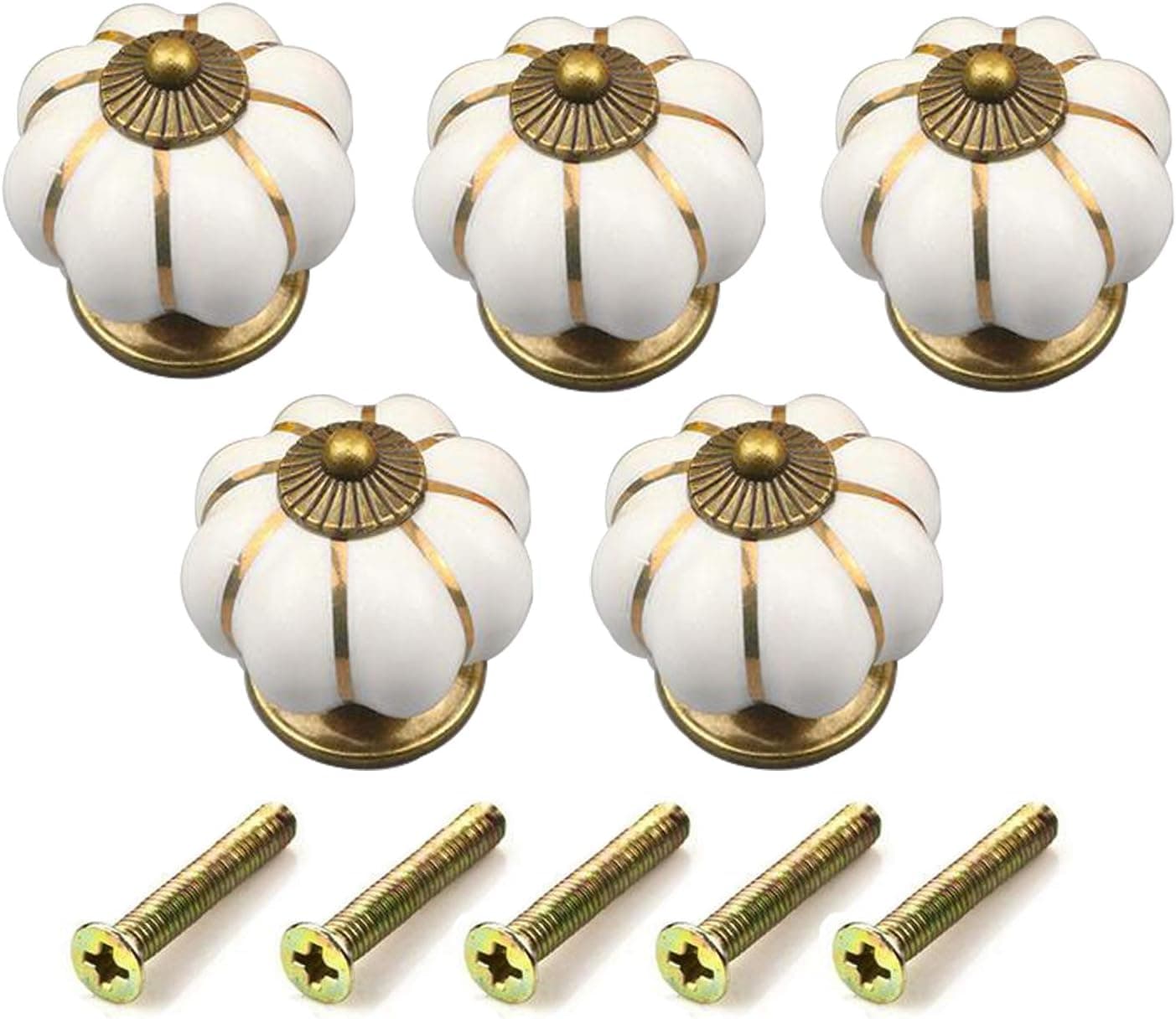 WOTOY Pack of 10 Diamond Shape Crystal Knobs Cabinet Hardware Cabinets Cupboard Dresser, Drawers, Kitchen Furniture for Kids Room