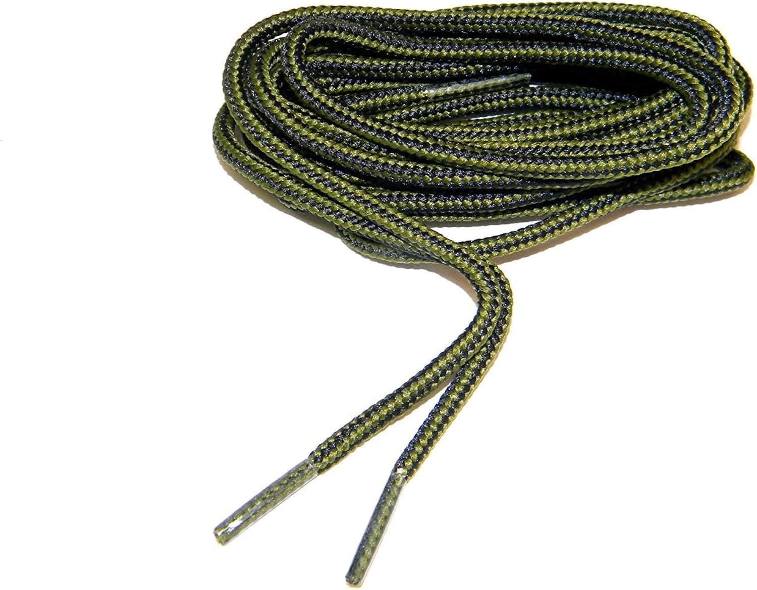 GREATLACES (2 Pair Pack) Rugged Heavy Duty Round 4mm Thick Boot Laces Shoelaces shoestrings