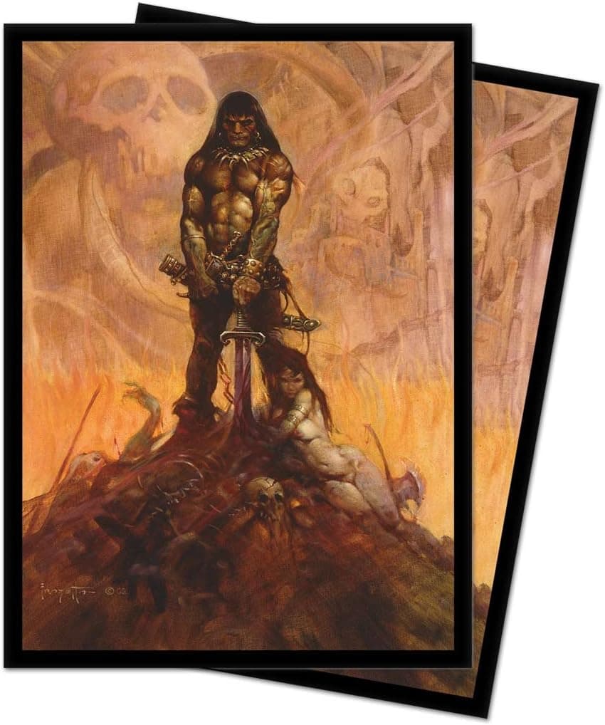 Frank Frazetta Art Series Barbarian Deck Protector Sleeves (100 Count)