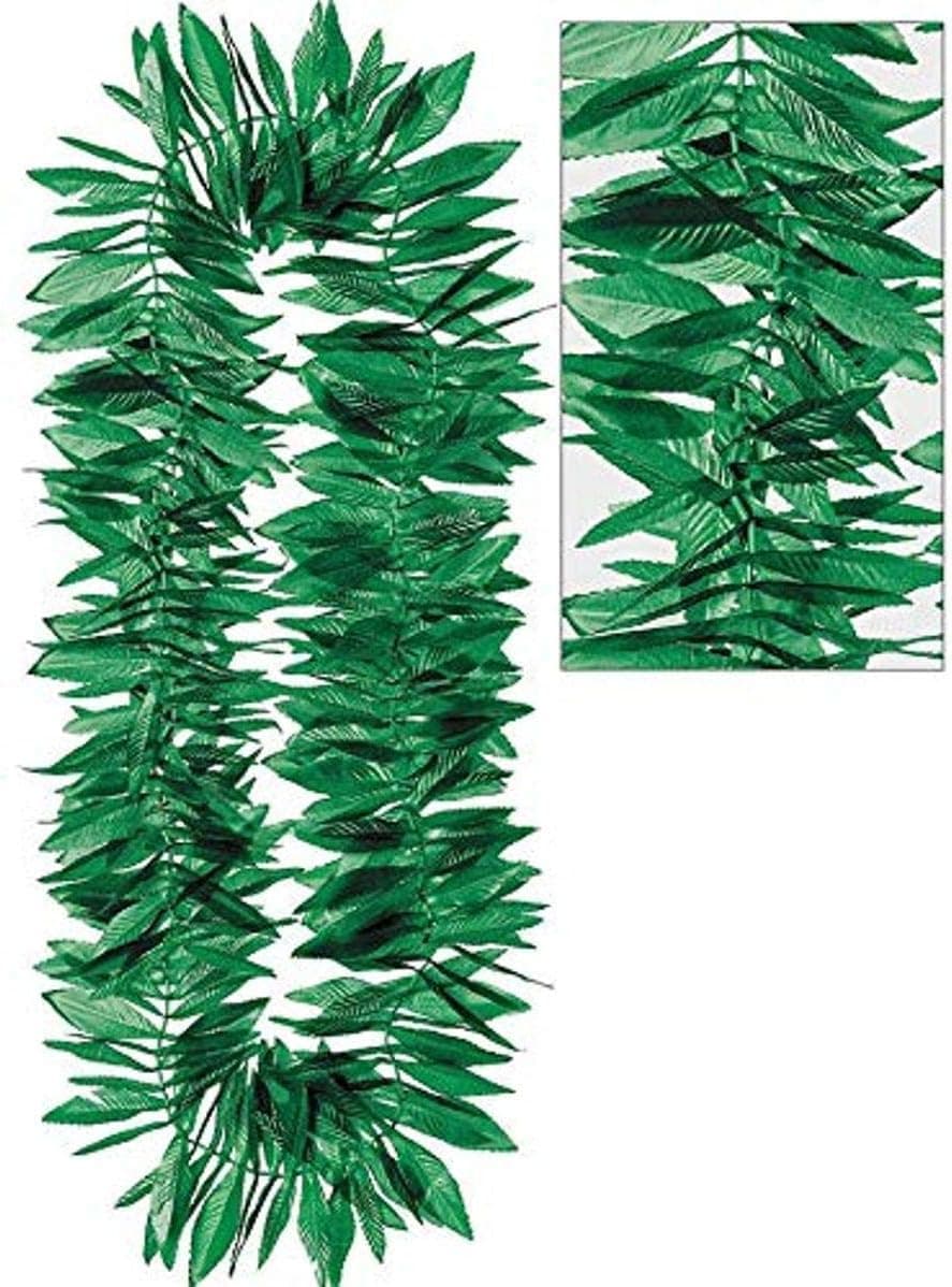 Amscan 318308 Green Leaf Party Lei, 1ct