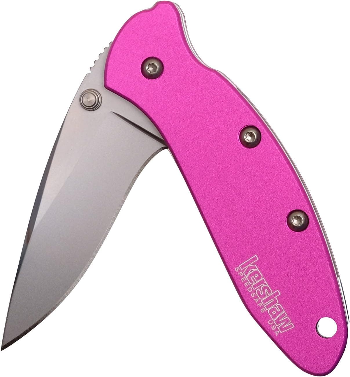 Kershaw Chive Pocket Knife, 1.9 Inch 420HC Steel Blade, Speedsafe Assisted Opening, Made in the USA, (1600)