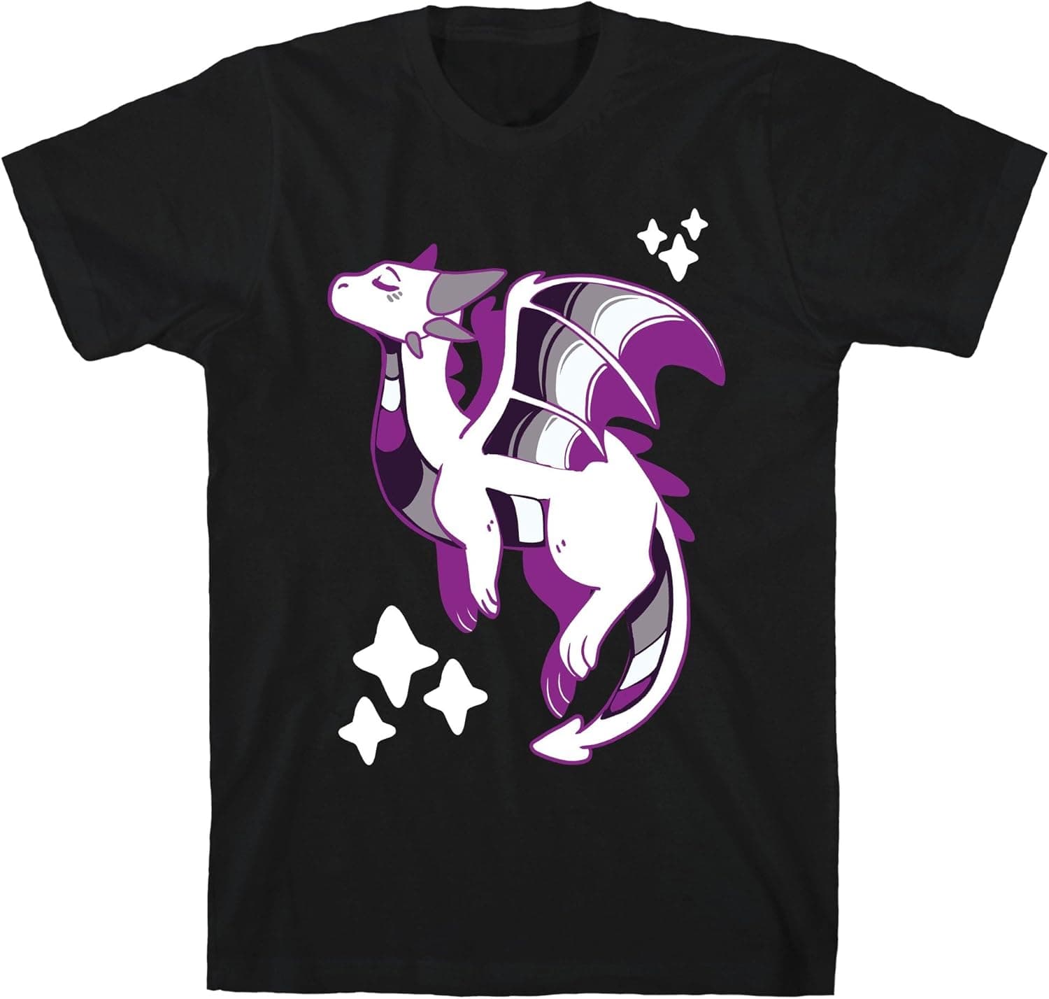LookHUMAN Pride Dragon Men's Cotton Tee