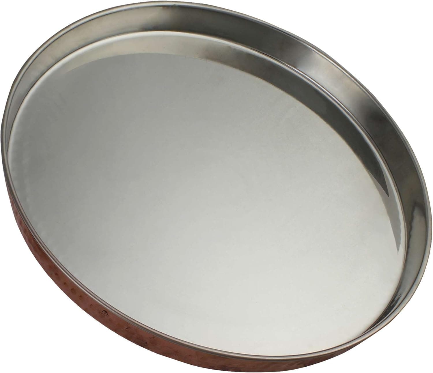 Shalinindia Dinner Plate Thali Tableware Dinnerware for Indian Food and Dishes 13 Inches