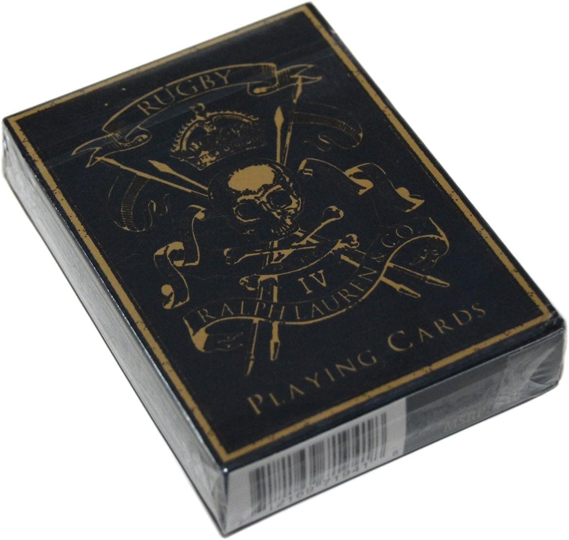 Ralph Lauren Rugby Vintage Limited USA Skull Crossbones Playing Cards Deck Navy