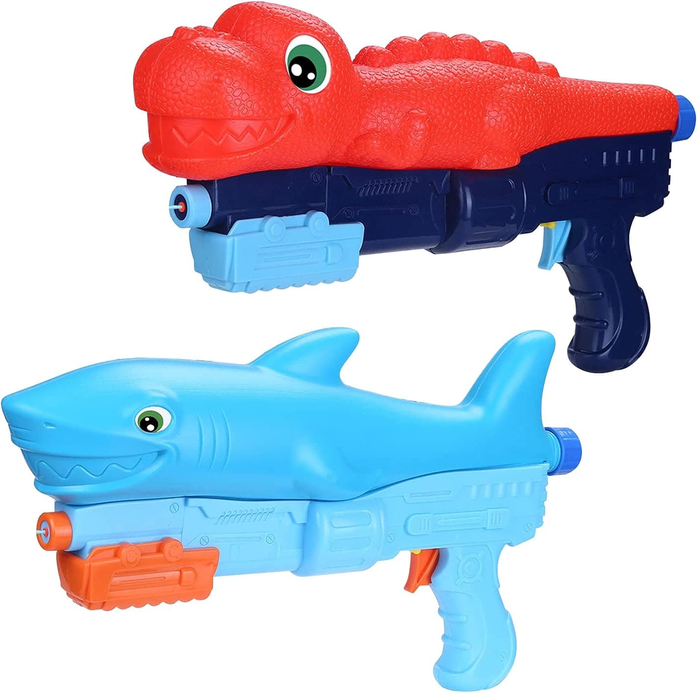 Water Guns for Kids, Super Squirt Guns Long Range Water Fighting Play Toys (Black)
