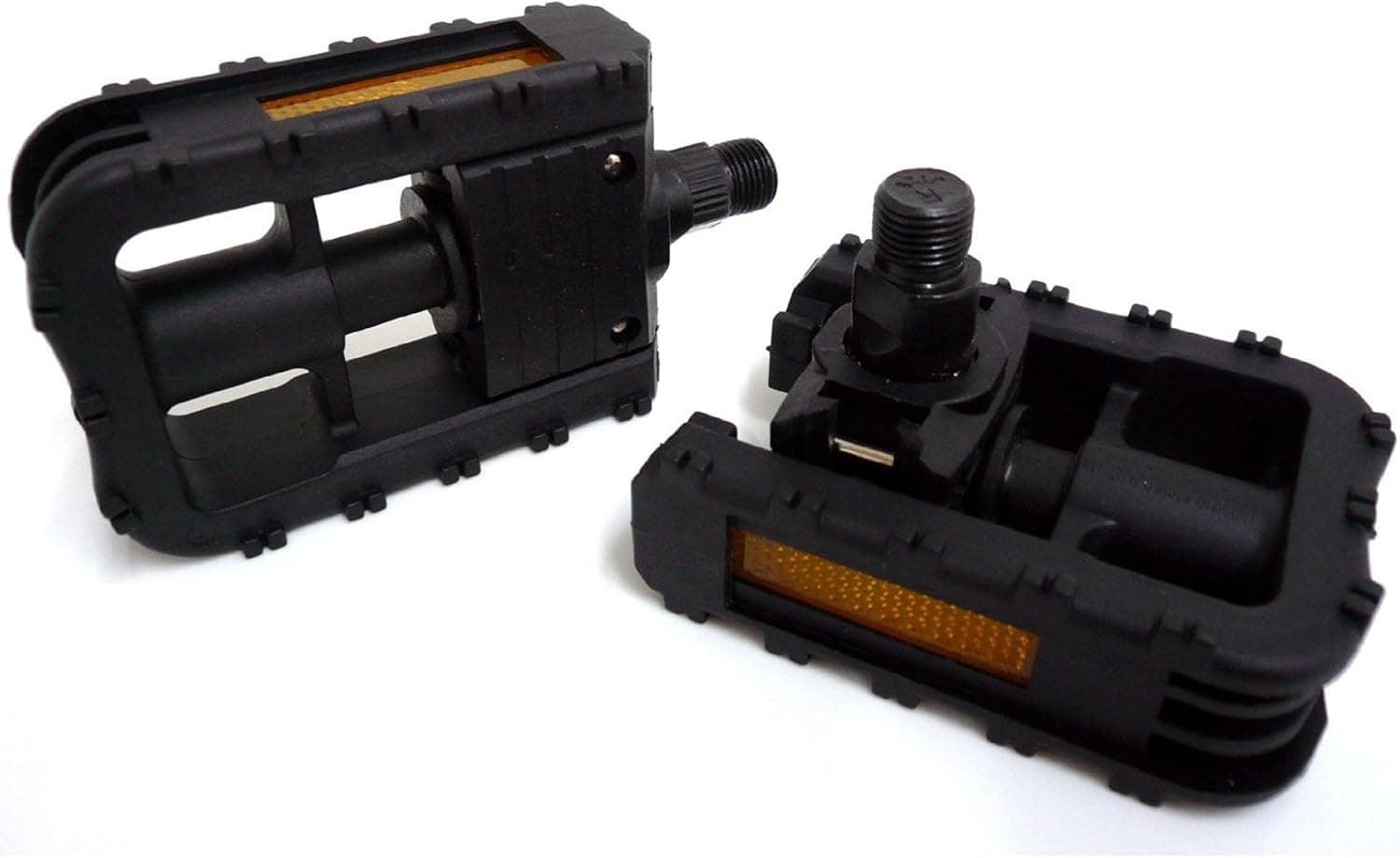 Ultimate Hardware Plastic Body Folding Bike Pedals 9/16" Thread