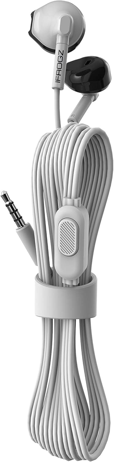 iFrogz Audio InTone Headphones with Microphone - White