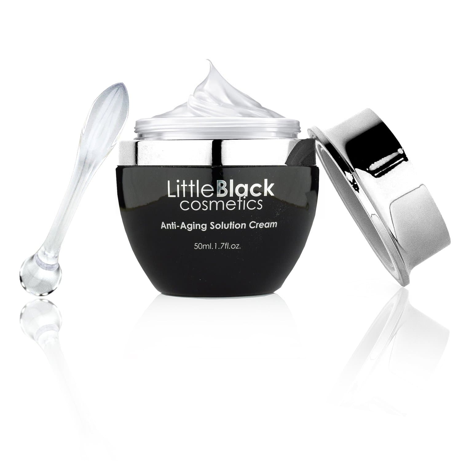LittleBlack cosmetics Anti-Aging Solution and Neck Cream with Vitamin C and Aloe Vera. (50ml,1.7oz)