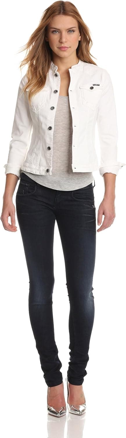 G-Star Raw Women's Mc 5620 White Denim Jacket