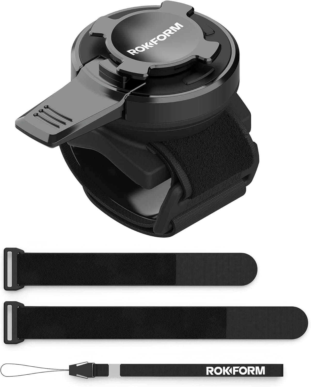 Rokform - Universal Bike Phone Mount, Fits Any Bicycle Handlebar or Bike Stem Measuring 7/8in to 2.25in, Works with All Twist Lock Cases or Universal Adapter, Sport Series (Black)